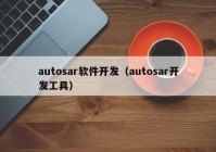 autosar软件开发（autosar开发工具）