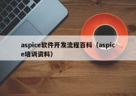 aspice软件开发流程百科（aspice培训资料）