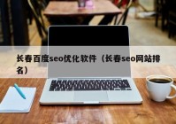 长春百度seo优化软件（长春seo网站排名）